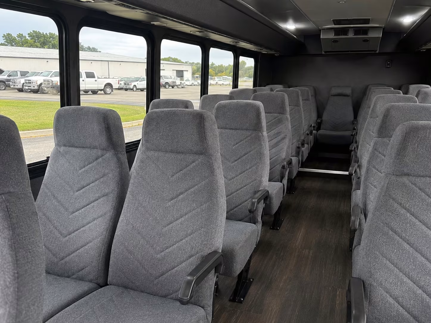 20 passenger minibus inside