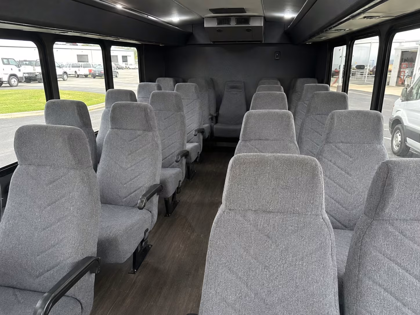 20 passenger minibus interior