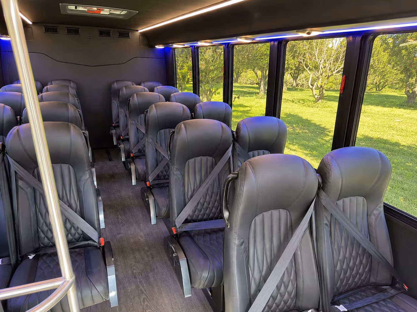 el monte minibus rentals to the novo and the wiltern