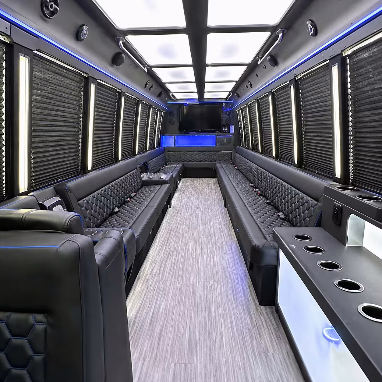 party bus interior