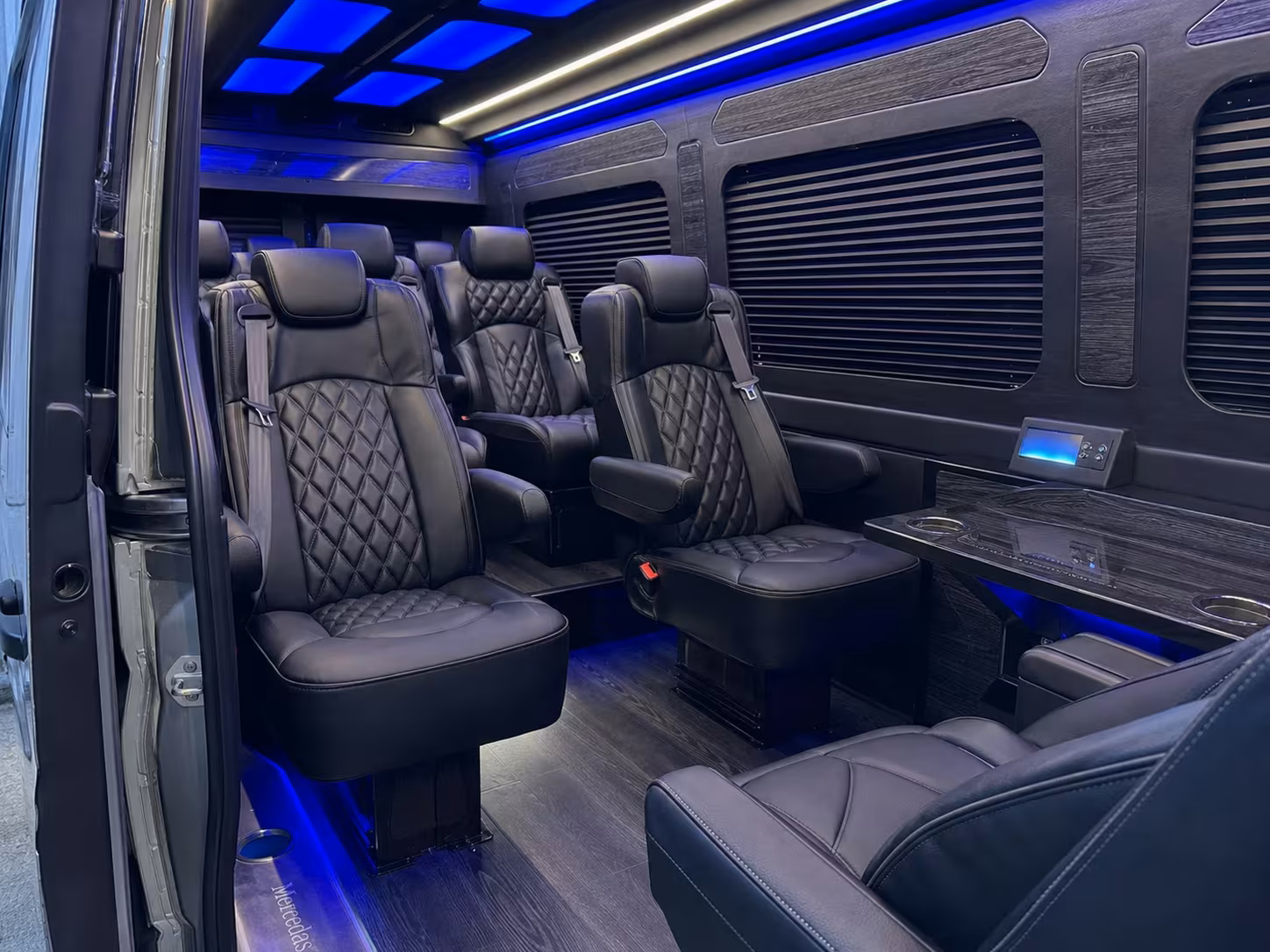 sprinter van transportation for groups and events across el monte