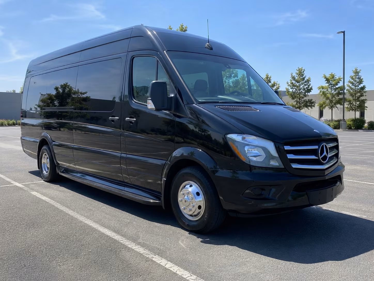 sprinter van with driver